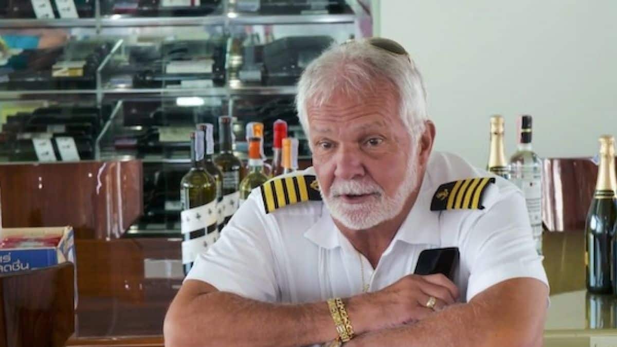 Captain Lee Rosbach from Below Deck teases crew day off and no shoe policy.