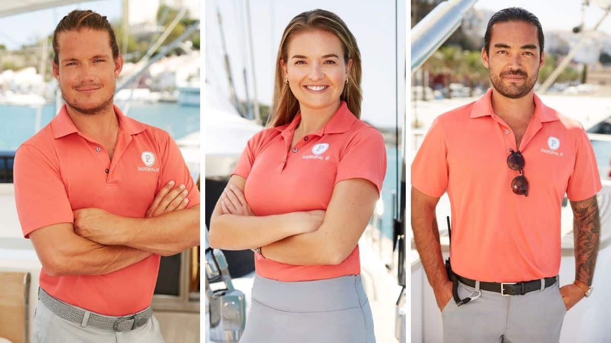 Below Deck Sailing Yacht stars Gary King, Daisy Kelliher, and Colin MacRae tease Season drama.