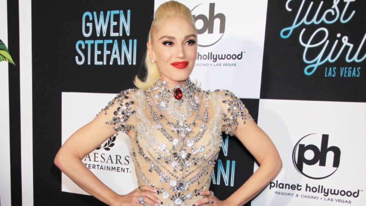 Gwen Stefani throwback photo