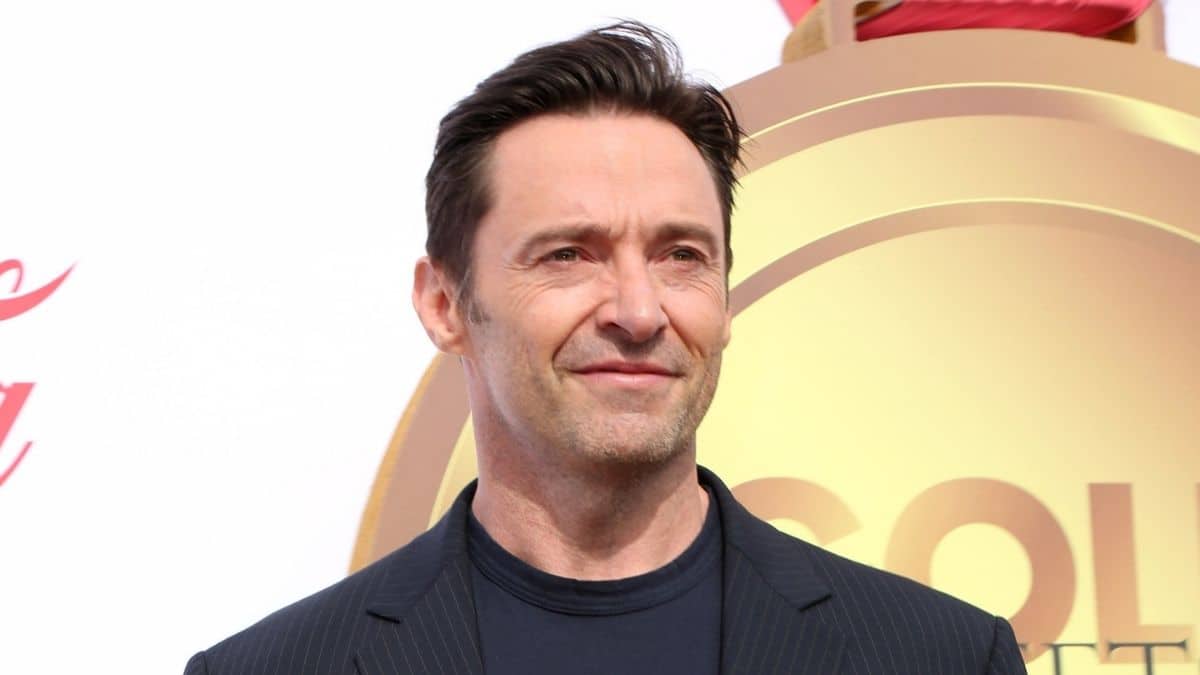 an image of Hugh Jackman on the red carpet