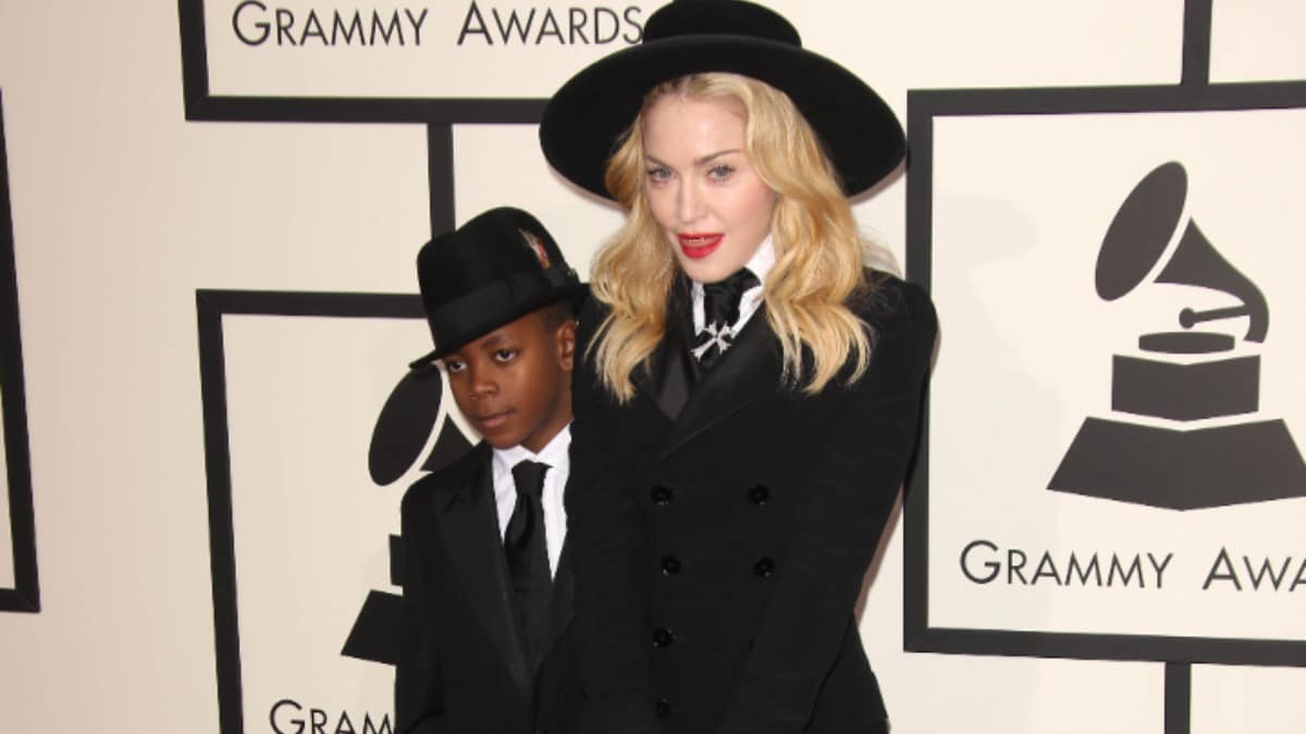 Madonna and David Banda