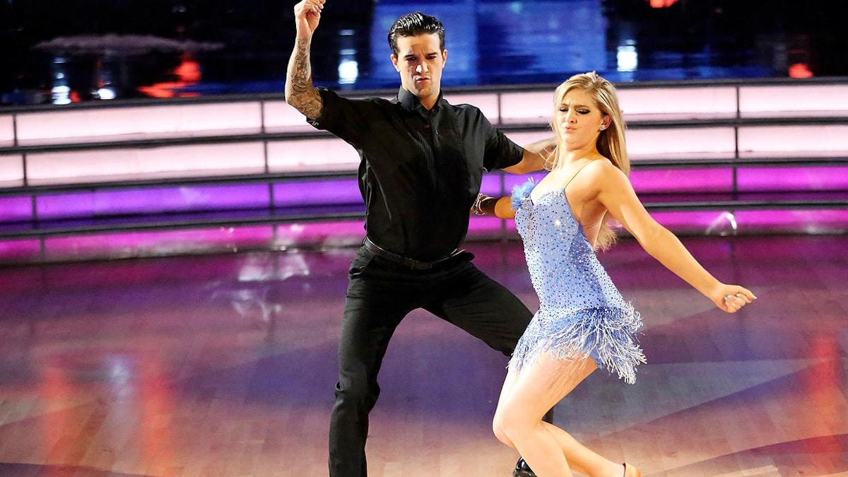 Mark Ballas and Willow Shields on Dancing with the Stars