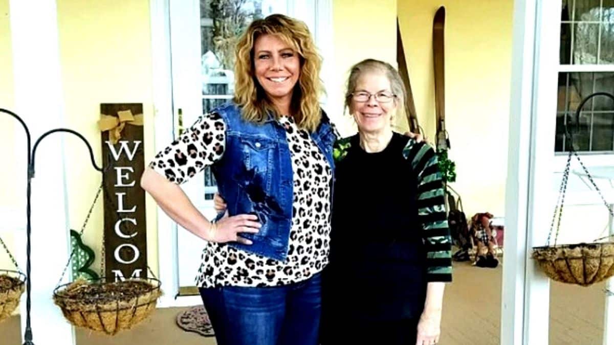 Meri Brown of Sister Wives with her late mother Bonnie Ahlstrom