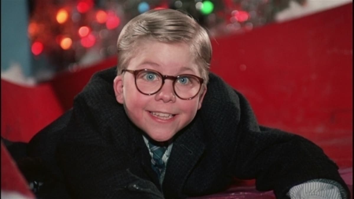 Peter Billingsley as Ralphie in A Christmas Story.