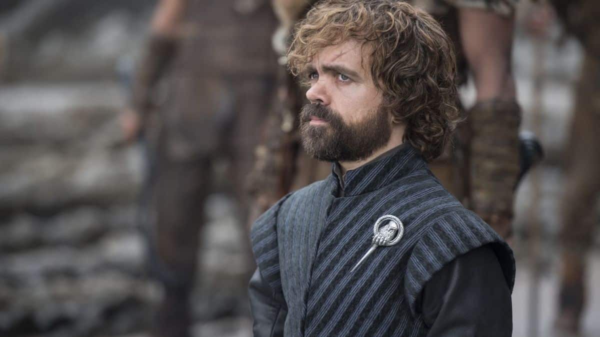 Peter Dinklage as Tyrion Lannister in Season 8 of HBO's Game of Thrones