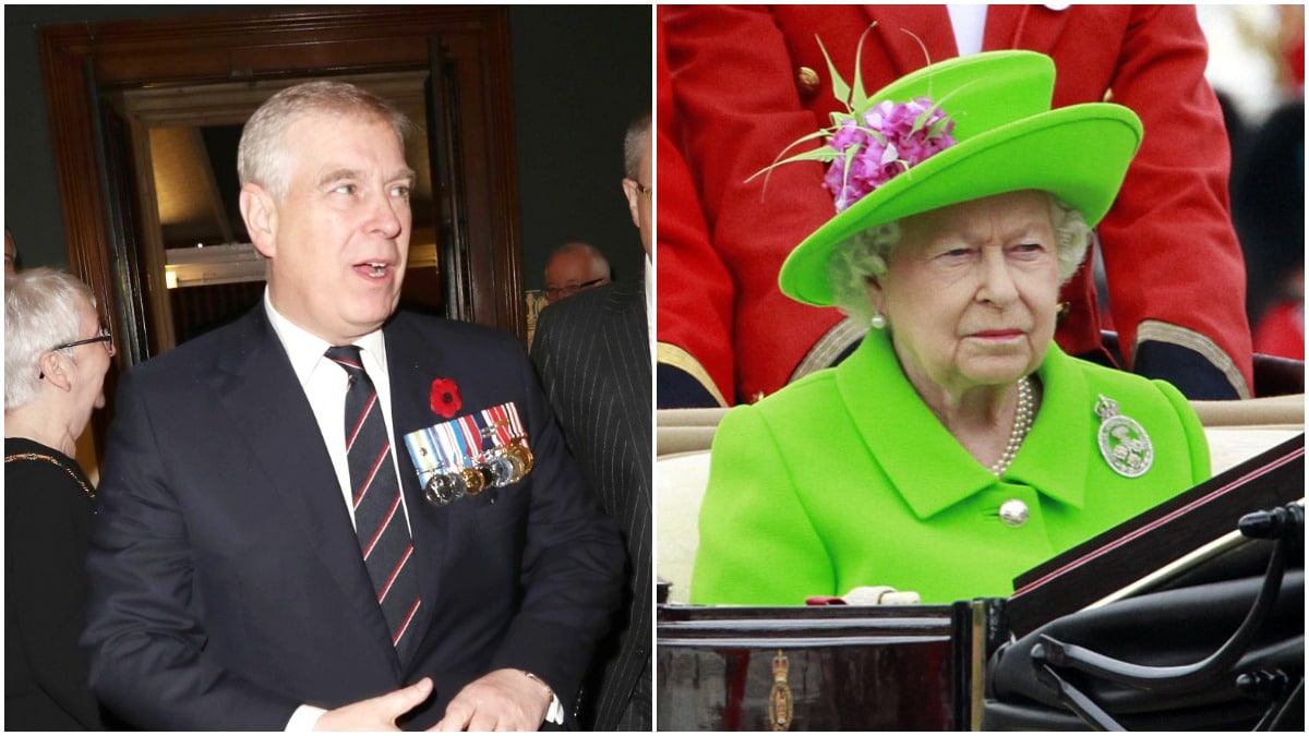 Prince Andrew and the Queen attending royal events