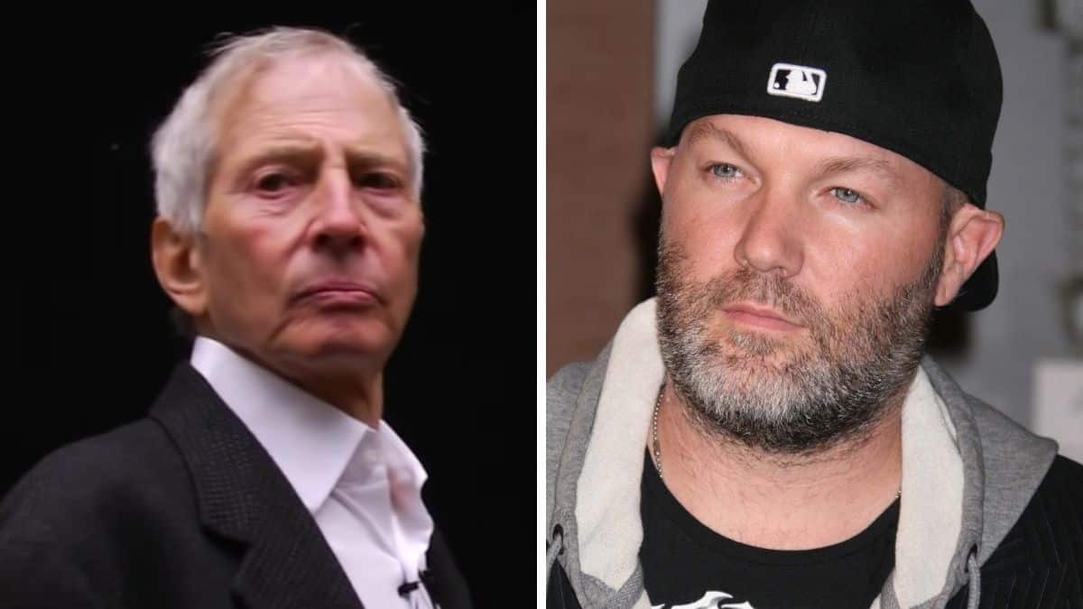 side by side images of Robert Durst and Fred Durst