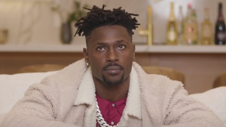 antonio brown during the i am athlete youtube interview