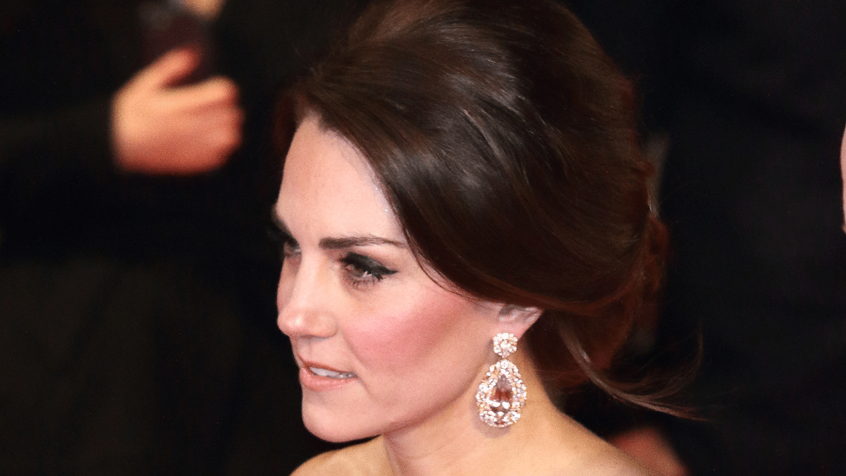 Kate Middleton at the EE British Acadamy Film Awards (BAFTA's) at The Royal Albert Hall.