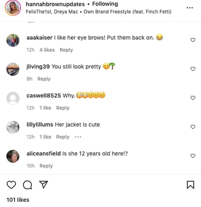 Instagram comments 