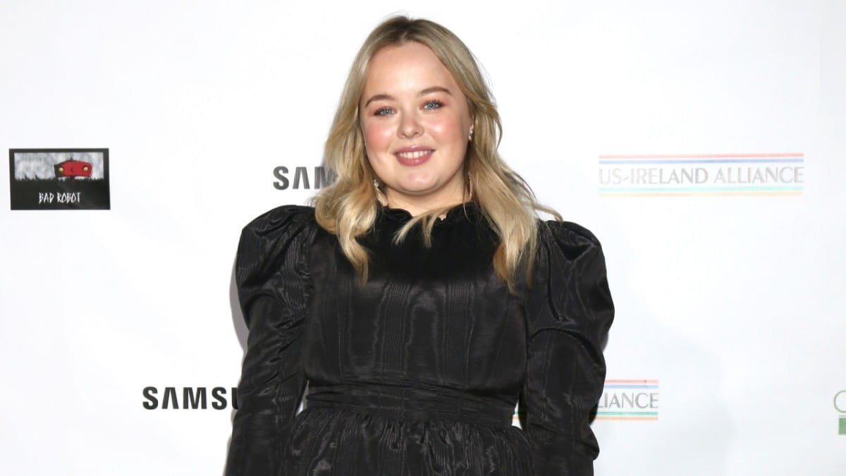 Nicola Coughlan at the 2020 Oscar Wilde Awards at the Bad Robot Offices on February 6, 2020 in Santa Monica, CA