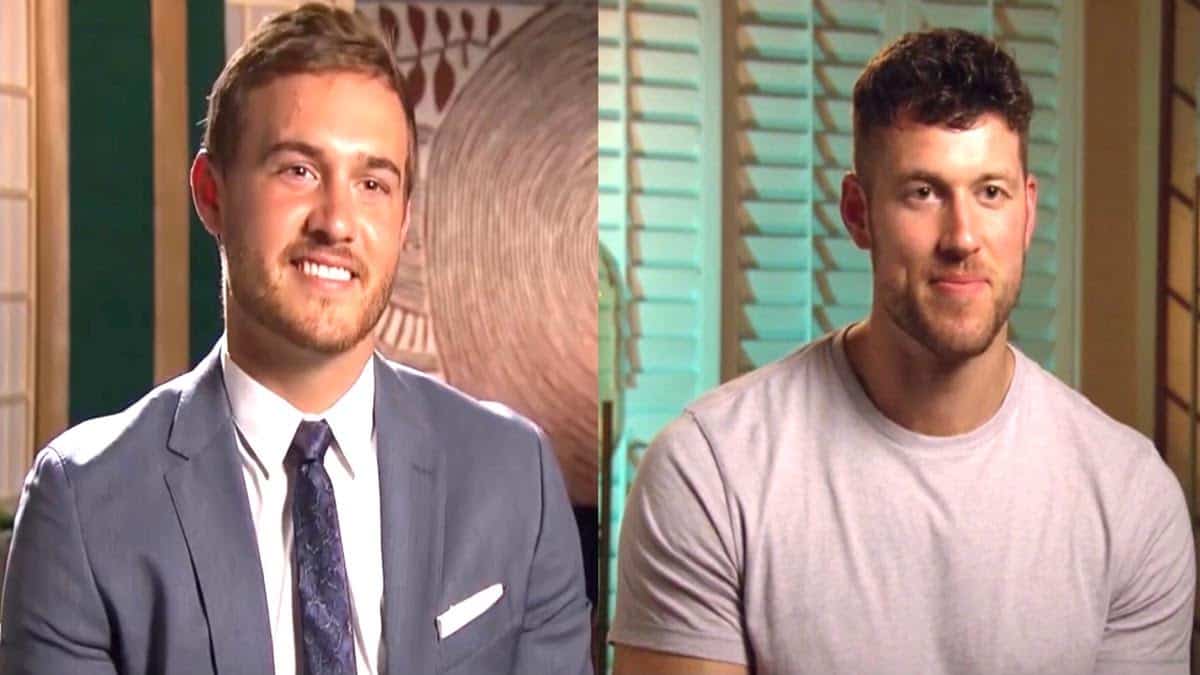 Peter Weber and Clayton Echard