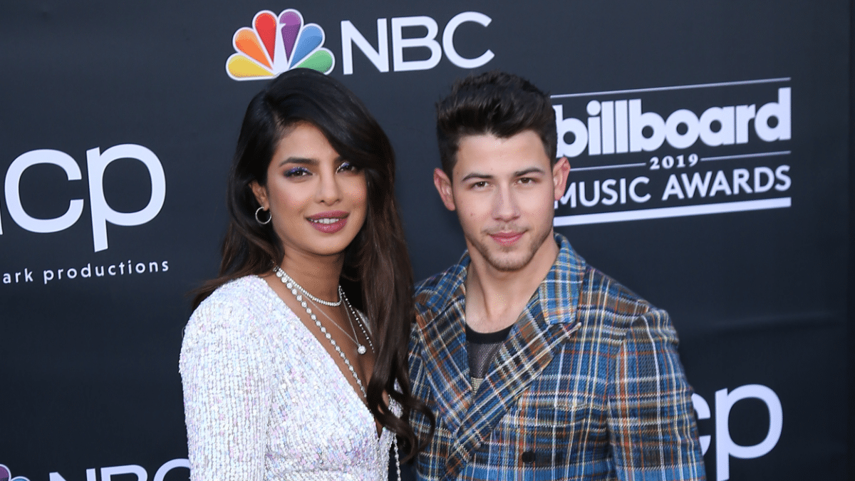 Nick Jonas and Priyanka Chopra at the 2019 Billboard Music Awards.