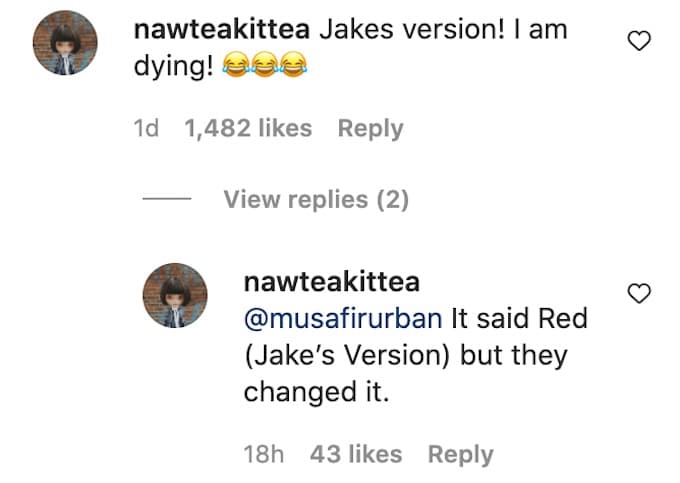 fan comments on w mag jake gyllenhaal post