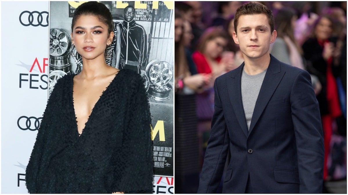 spider-man stars zendaya and tom holland at public events