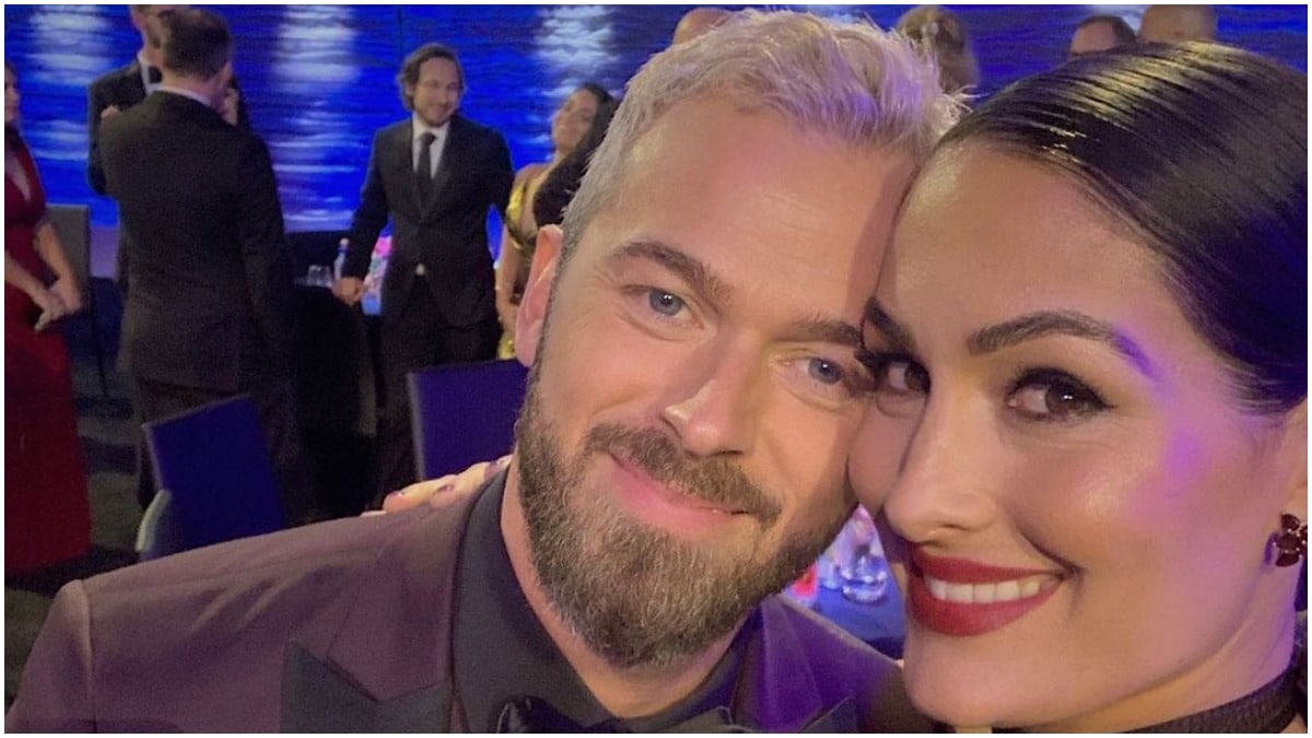 Artem and Nikki Bella from Dancing with the Stars