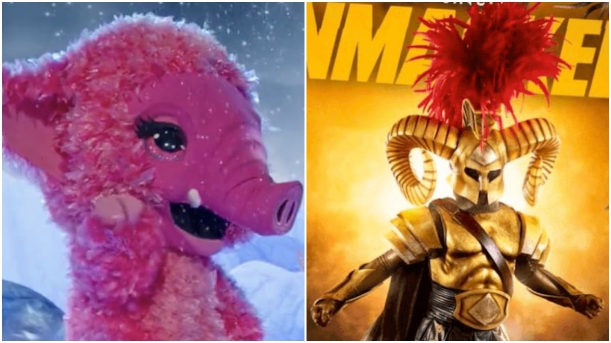 Baby Mammoth and Ram on The Masked Singer