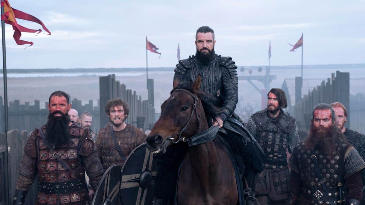 Bradley Freegard stars as King Canute in Episode 4 of Netflix's Vikings: Valhalla