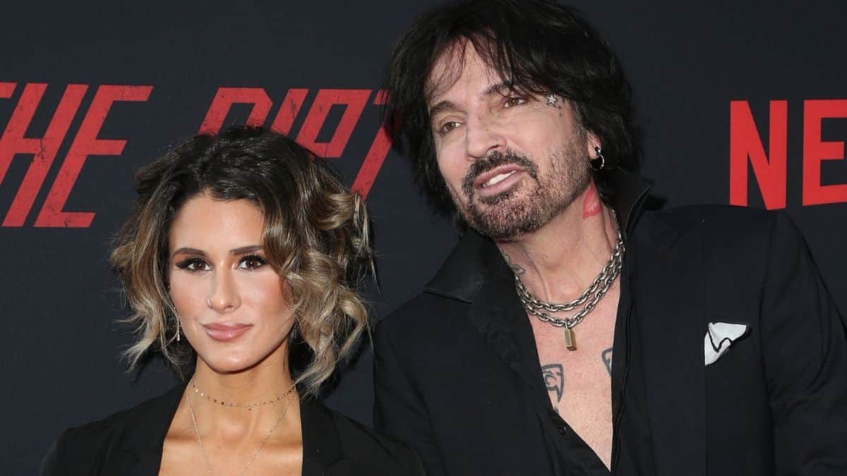 image of Tommy Lee and Brittany Furlan at a red carpet event