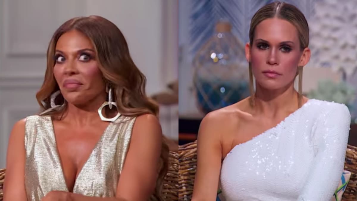 Dolores and Jackie at the Season 11 RHONJ reunion.