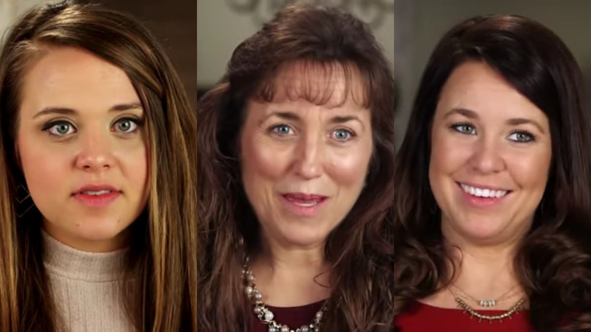 Jinger, Michelle, and Jana Duggar in Counting On confessionals.