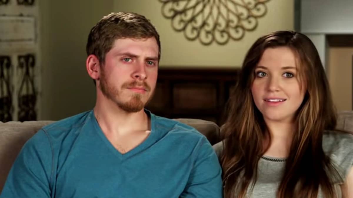 Austin and Joy-Anna in a confessional.