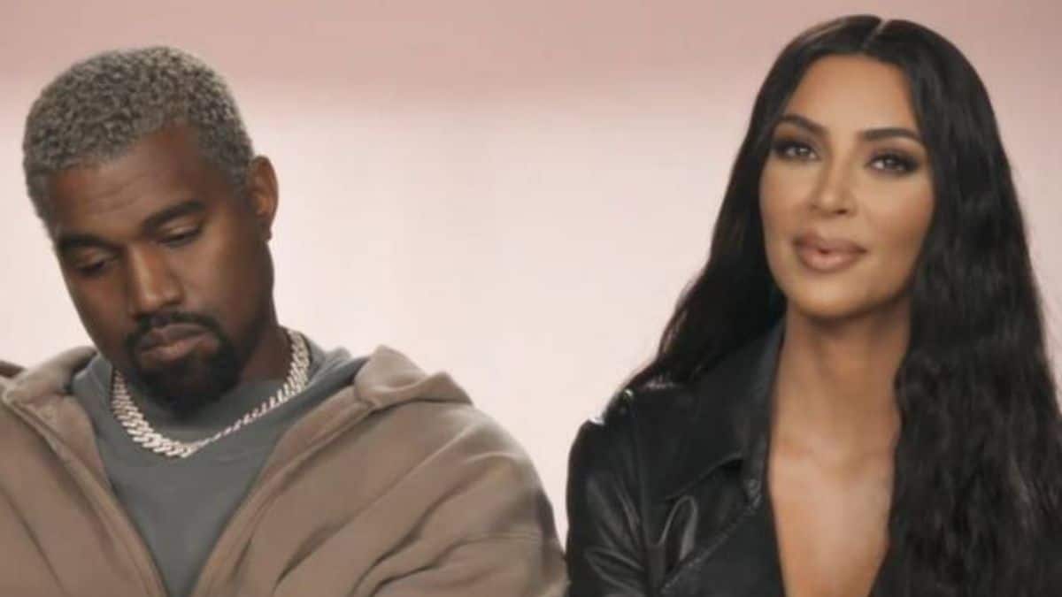 Amid feud with Kayne West, Kim Kardashian feels safe letting their kids hang with him.