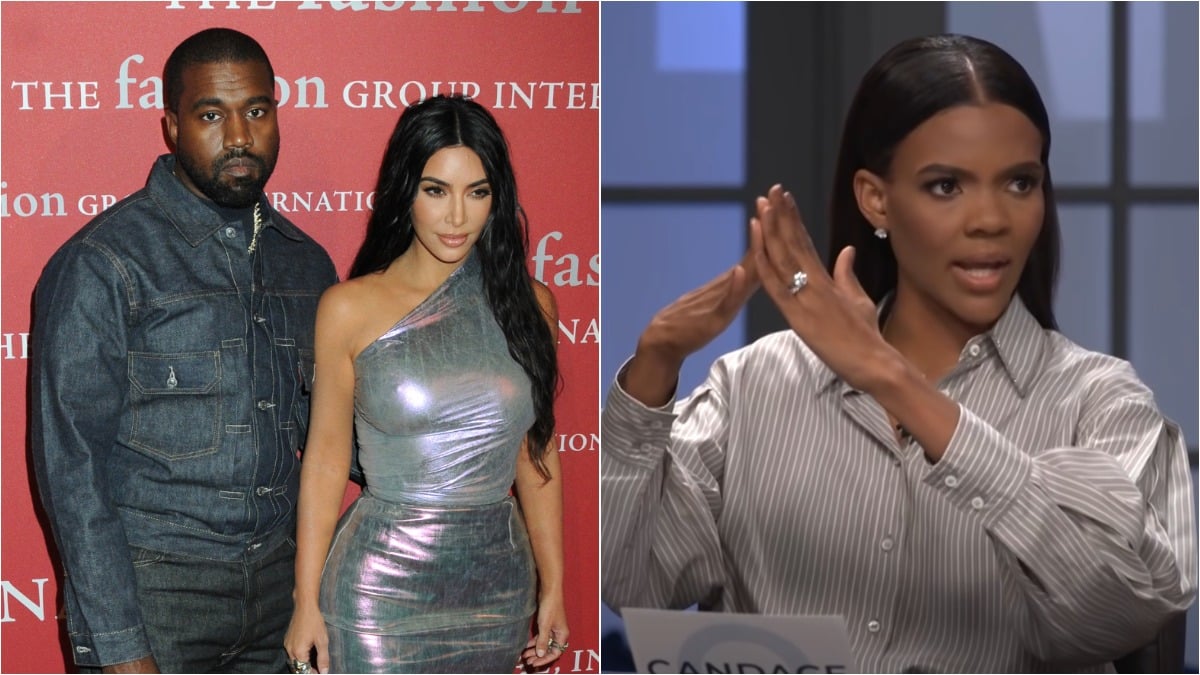 Candace owens supports Kanye over kim