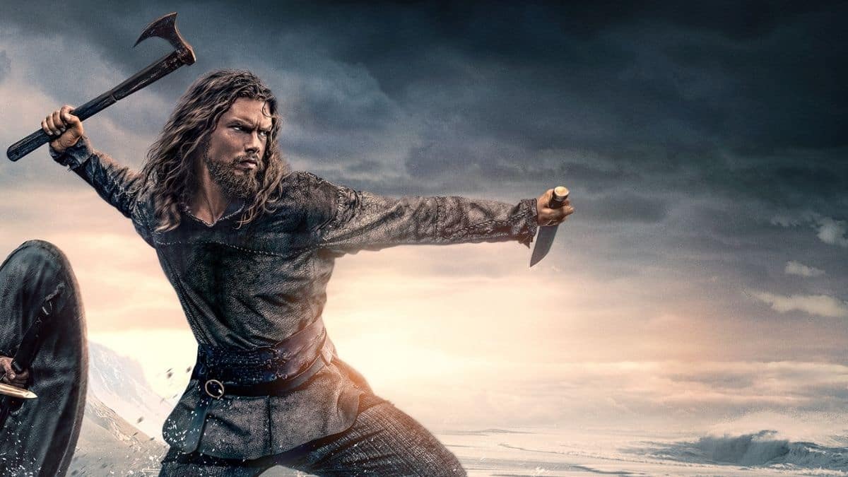 Sam Corlett stars as Leif Eriksson in Season 1 of Netflix's Vikings: Valhalla