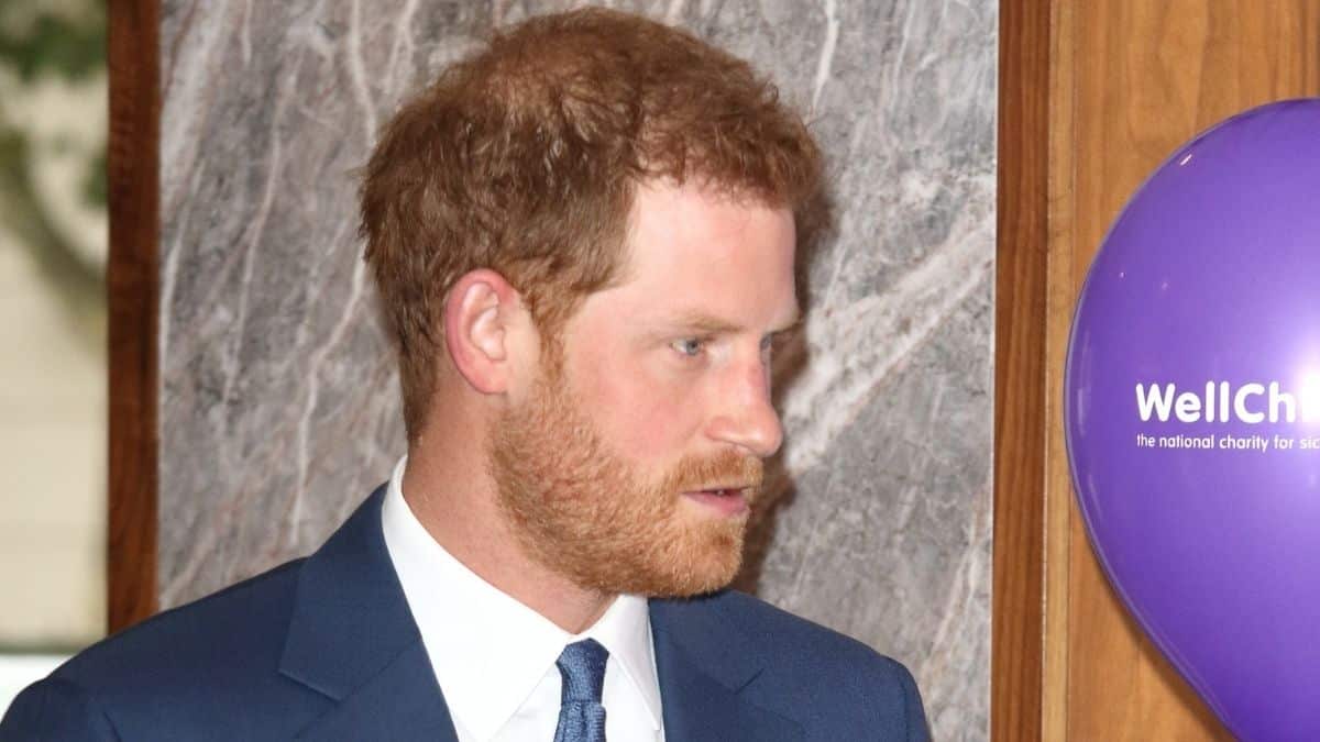 Prince Harry at the WellChild Awards in 2018.