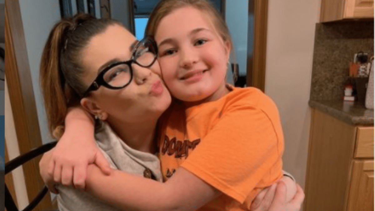 Amber Portwood and her daughter Leah are starting to build a better bond.