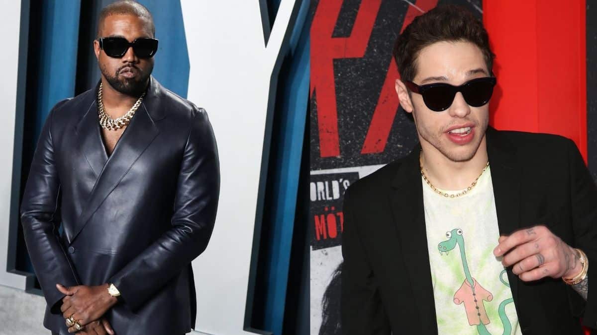 Kanye West at the 2020 Vanity Fair Oscar Party and Pete Davidson at Netflix's The Dirt World Premiere