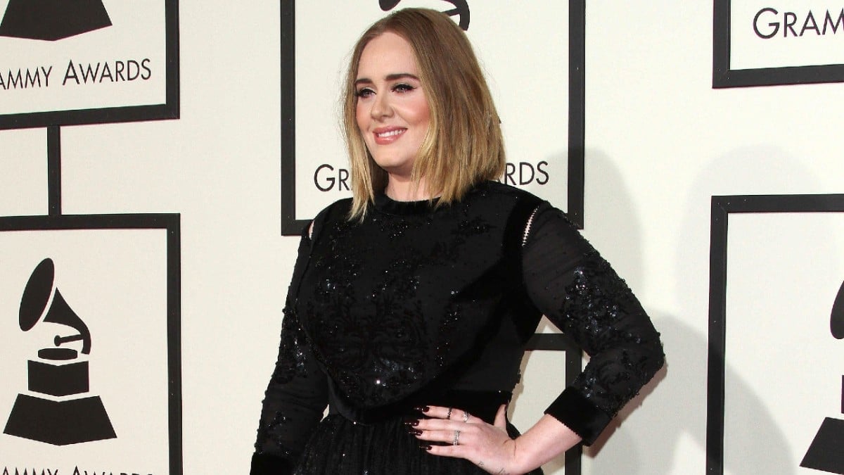 Adele, Adele Adkins. 58th Annual GRAMMY Awards held at the Staples Center.