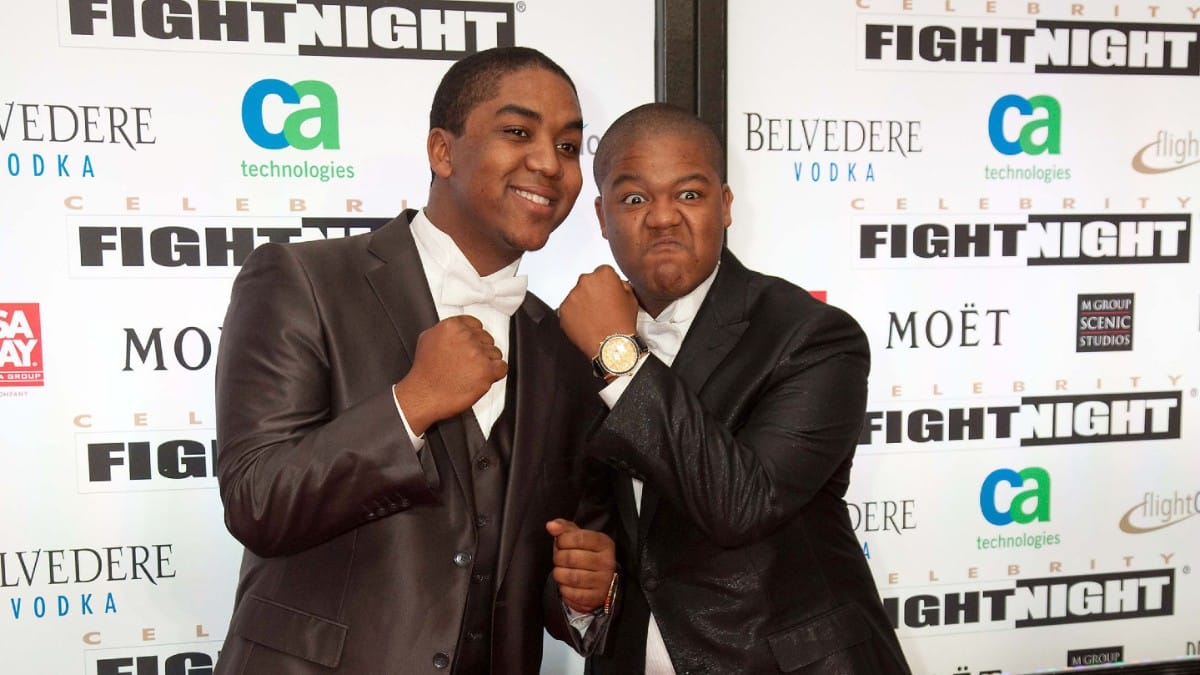Chris Massey and Kyle Massey. Muhammad Alis Celebrity Fight Night XVIII held at the JW Marriott Desert Ridge Resort & Spa.