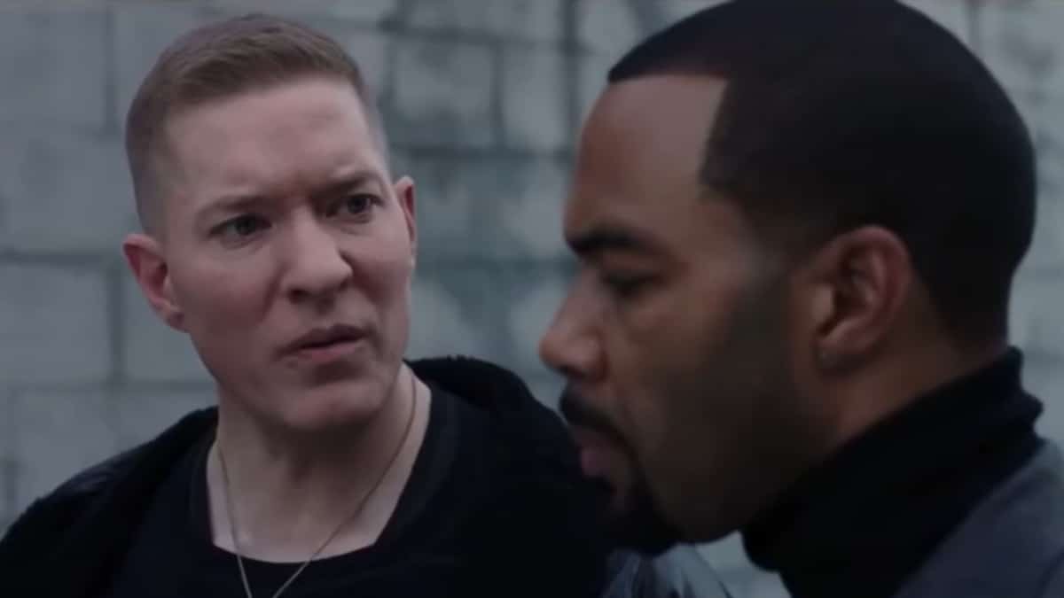 Joseph Sikora as Tommy and Omari Hardwick as Ghost in Power on Starz