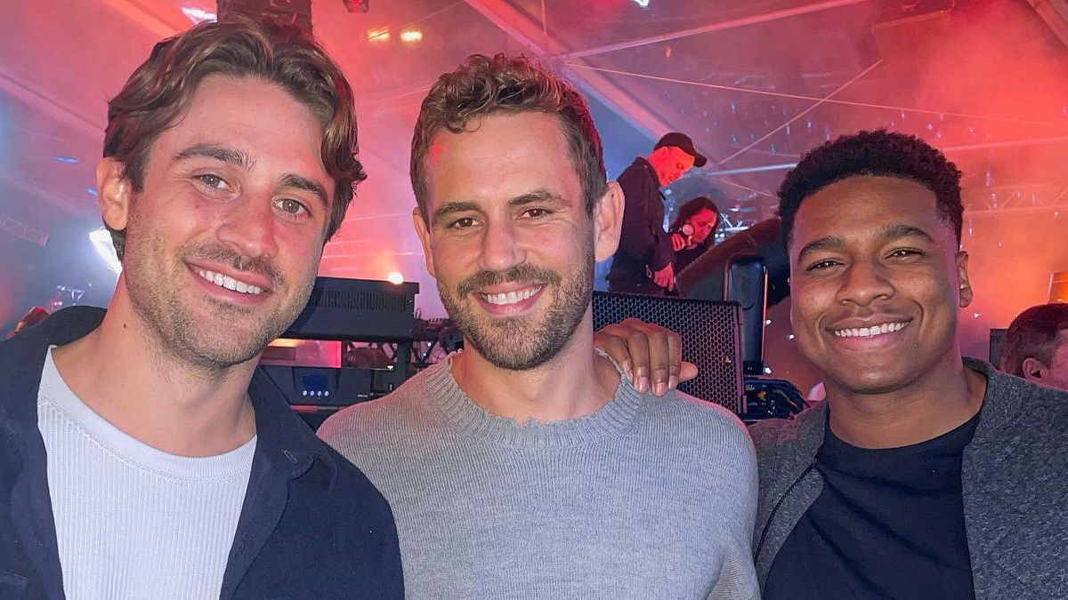 Greg Grippo, Nick Viall, and Andrew Spencer