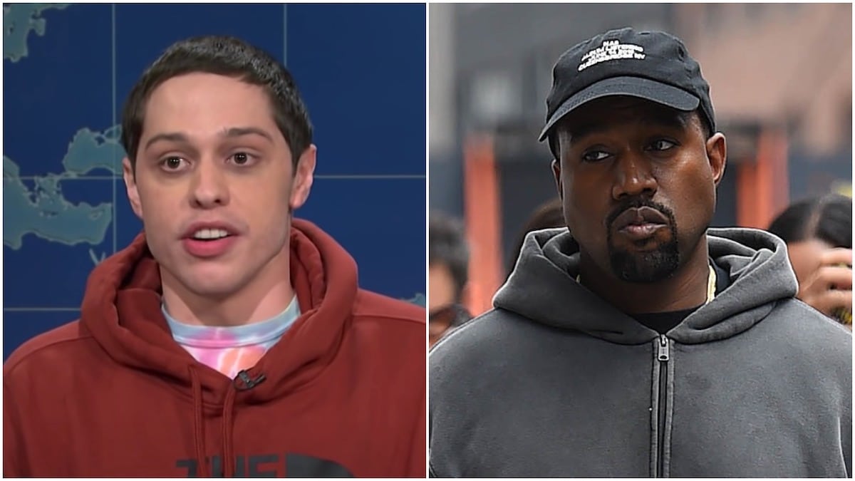 pete davidson on snl and kanye west in new york city