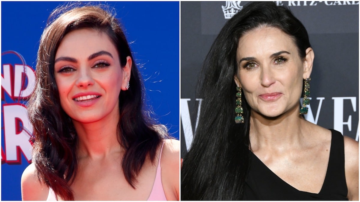 mila kunis and demi moore in super bowl ad together