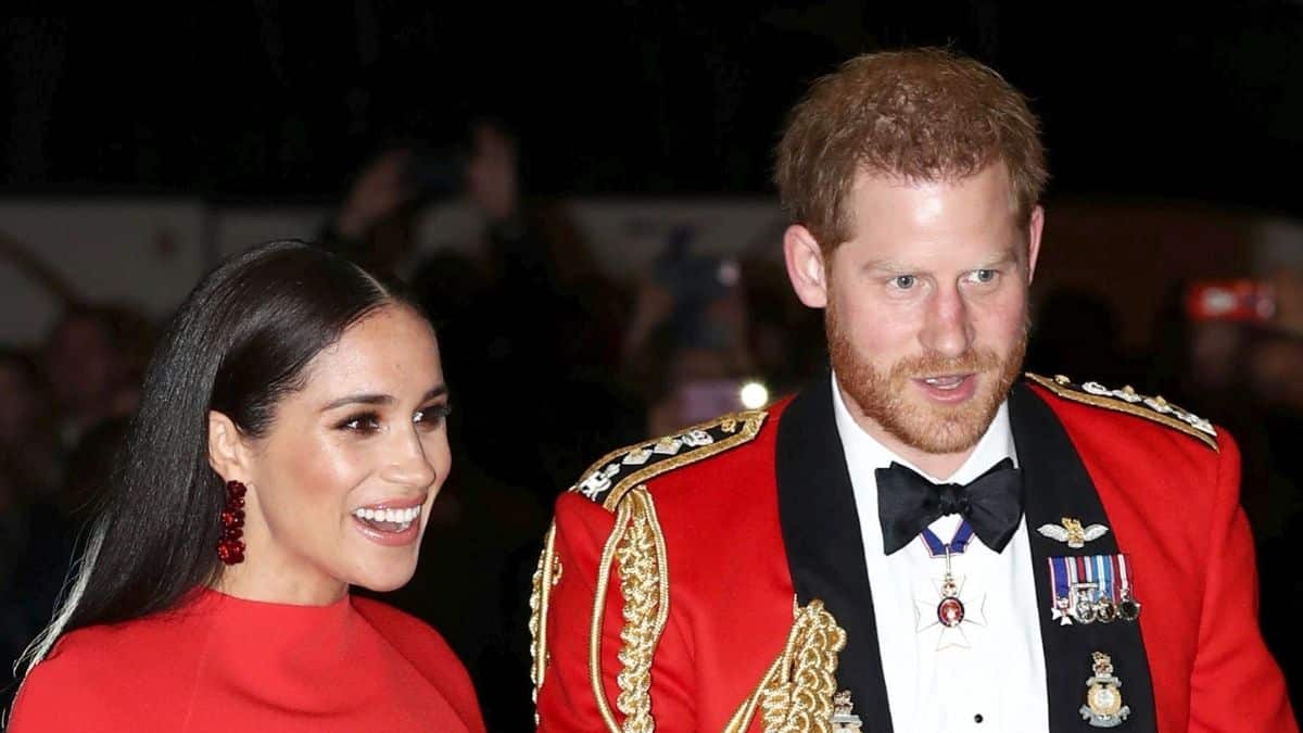 Prince Harry and Meghan Markle Duchess of Sussex at the Mountbatten Festival of Music