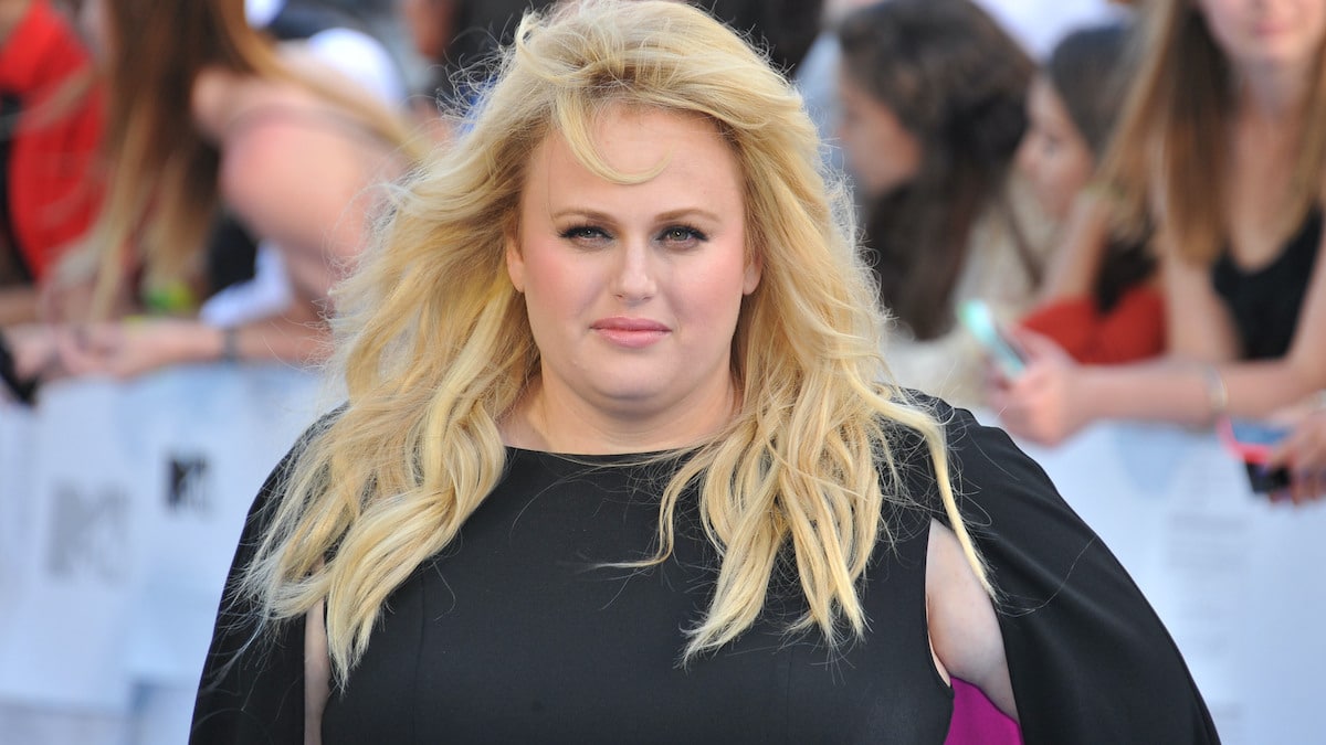 Rebel Wilson on the red carpet