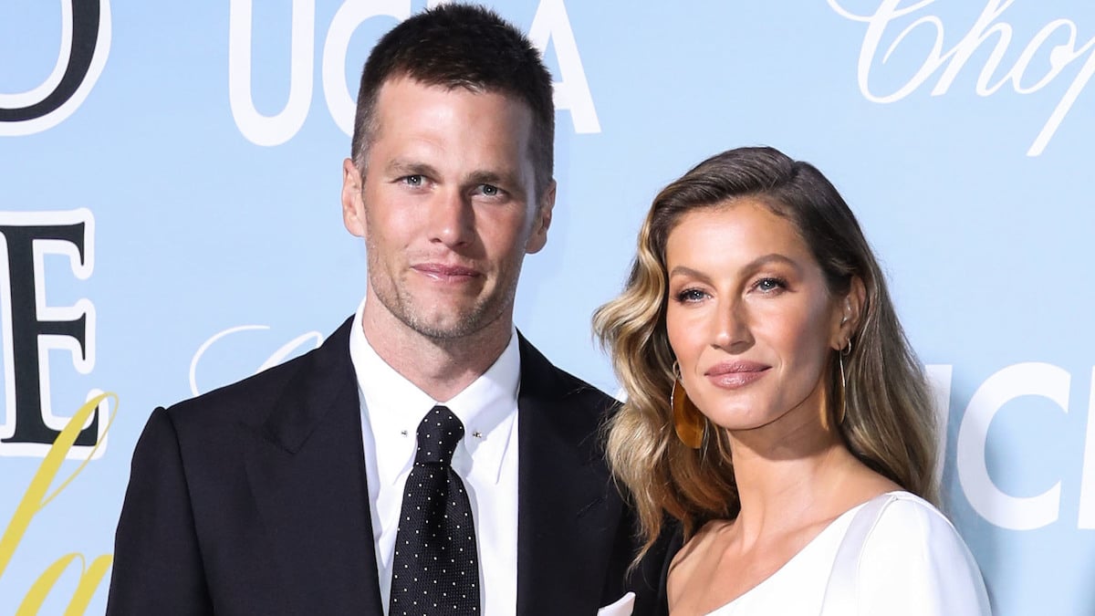 tom brady with wife gisele