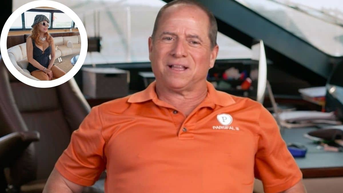 Captain glenn opens up about the stained couch on Below Deck Sailing Yacht.