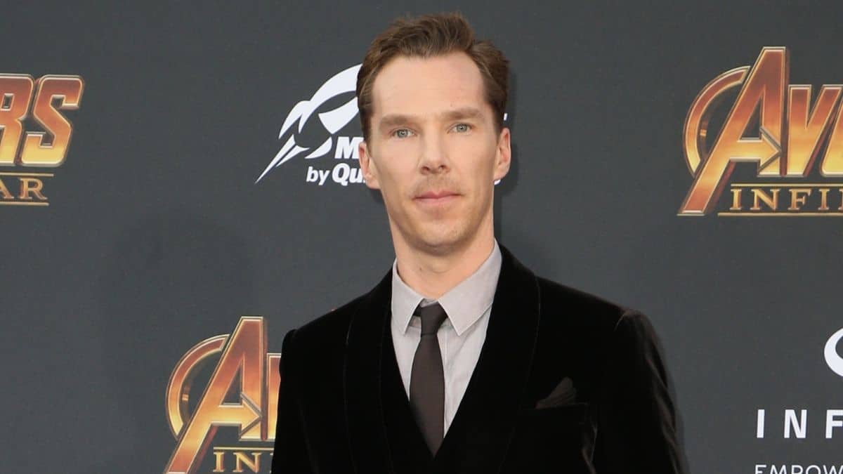Red carpet image of Benedict Cumberbatch