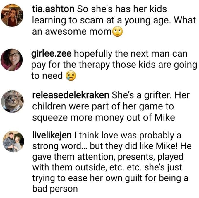 90 day fiance viewers sound off on IG after ximena morales' claims her sons didn't love mike berk