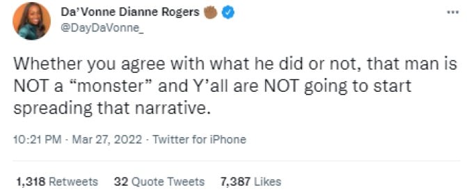 DaVonne Rogers On Will Smith