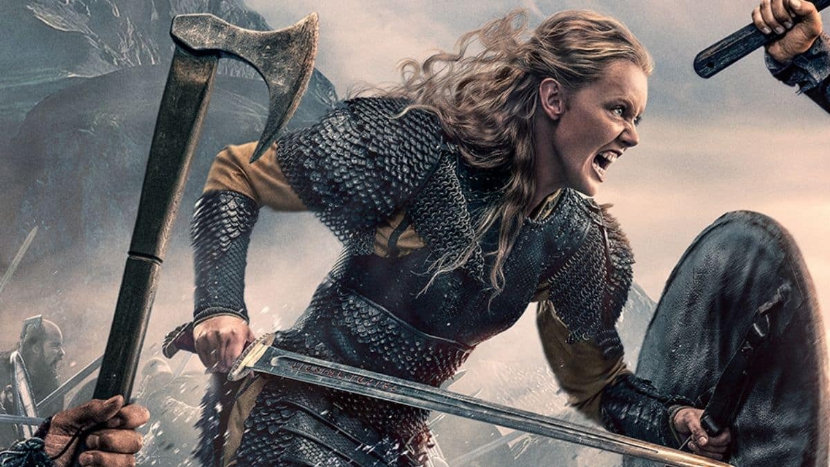 Frida Gustavsson stars as Freydis Eriksdotter in Season 1 of Netflix's Vikings: Valhalla