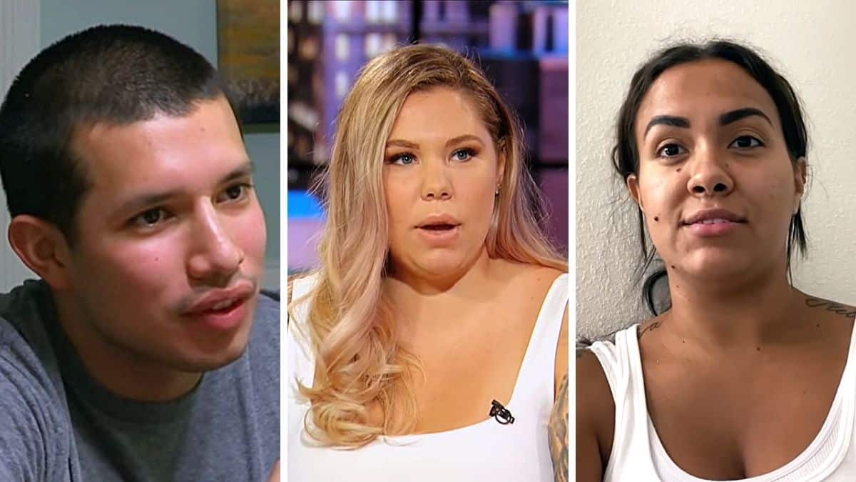 Javi Marroquin, Kail Lowry, and Briana DeJesus of Teen Mom 2