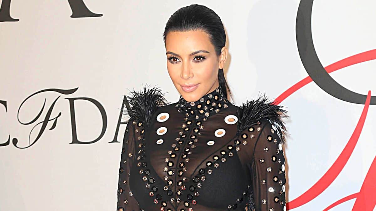 Kim Kardashian at the 2015 CFDA Fashion Awards