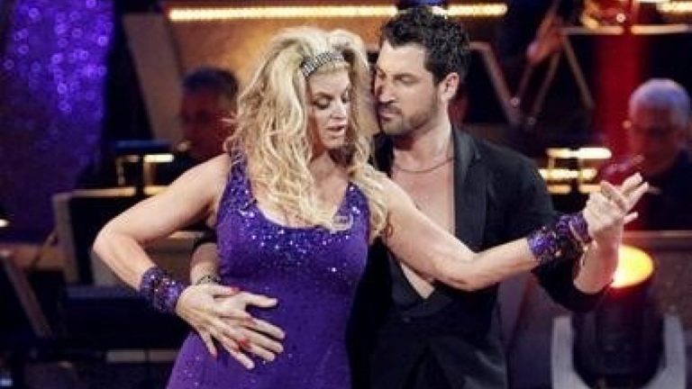 Kirstie Alley and Maks on Dancing with the Stars