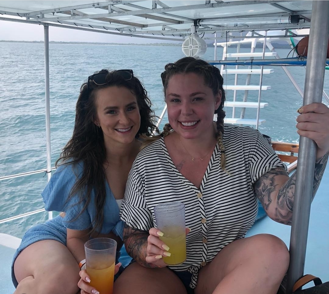 leah messer and kail lowry in costa rica in 2019